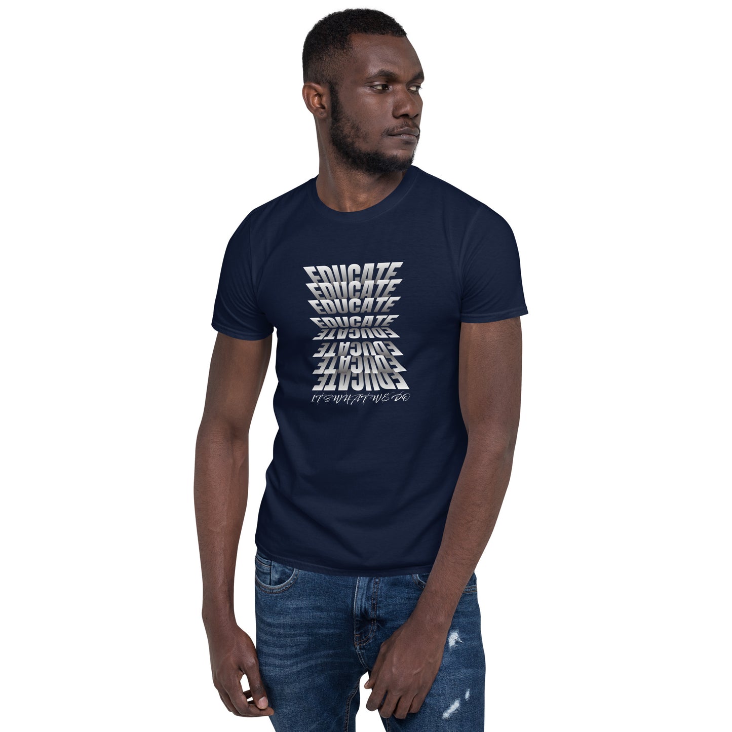 Educate Reflection  T-Shirt